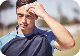 Sport et saignements : Coalgan GAMME stoppe rapidement le saignement